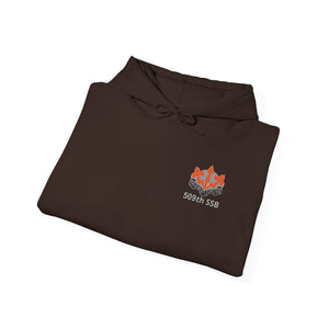 509th SSB - Flags on Sleeves - Unisex Heavy Blend™ Hooded Sweatshirt
