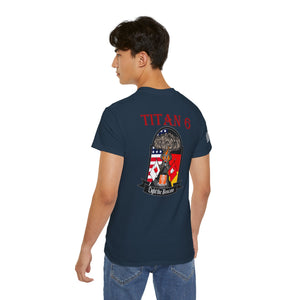 Titan 6 Call Sign -  Flag on Sleeve - USANEC-S - Ultra Cotton Tee