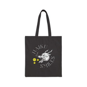 Haiku Smiles Cotton Canvas Tote Bag
