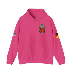 USANEC-S  Flags on Sleeves  Unisex Heavy Blend™ Hooded Sweatshirt