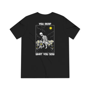 Sow Smiles! - Skeleton Back - Triblend Tee