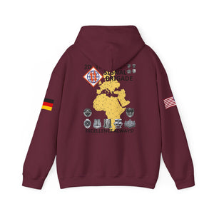 44th ESB-E - Flags on Sleeves - Unisex Heavy Blend™ Hooded Sweatshirt