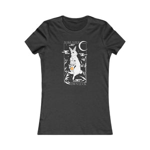 Bitcoin  -  Make Your Own Luck! - Women's Favorite Tee