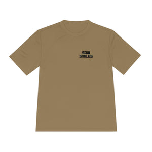 Sow Smiles - SKELETON BACK- Moisture Wicking Tee
