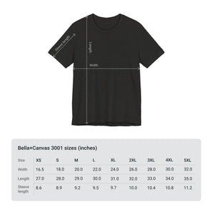 WHM - Flag on Sleeves - Unisex Jersey Short Sleeve Tee