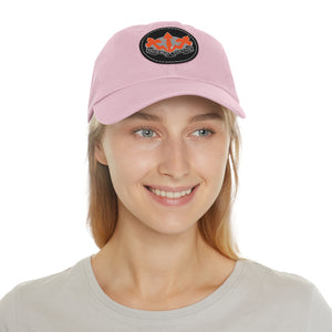 509th SSB  Hat with Leather Patch (Round)