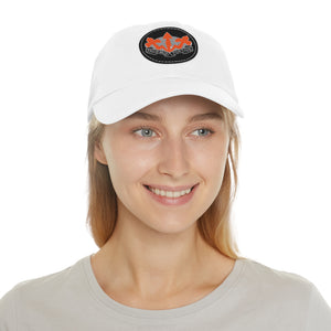 509th SSB  Hat with Leather Patch (Round)