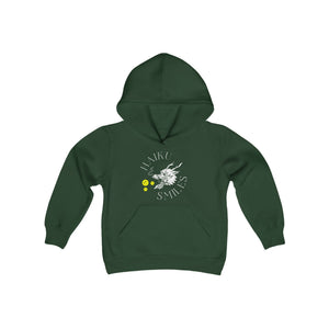 Haiku Smiles  - Youth Heavy Blend Hooded Sweatshirt