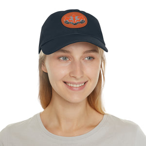 509th SSB  Hat with Leather Patch (Round)