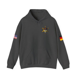 Desperados - Flags on Sleeves - Unisex Heavy Blend™ Hooded Sweatshirt