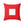 Signal Flag - White Square on Red - Spun Polyester Square Pillow