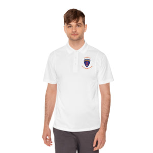 PPT U'R-AF - Orange text - Men's Sport Polo Shirt