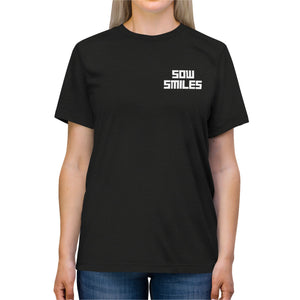 Sow Smiles! - Skeleton Back - Triblend Tee